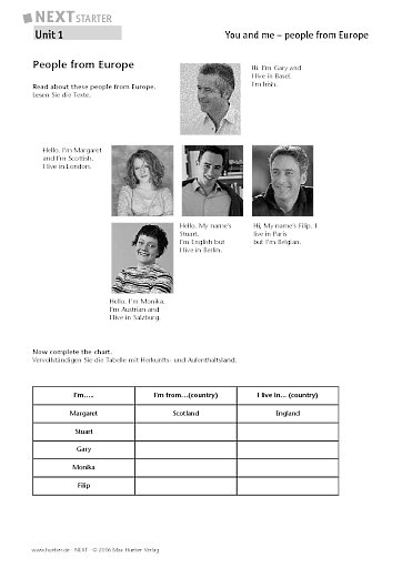 People from Europe
