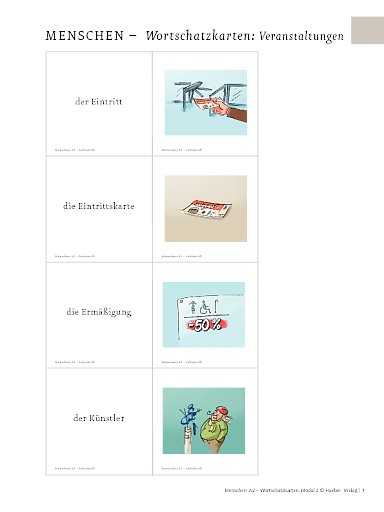 Wortschatzkarten