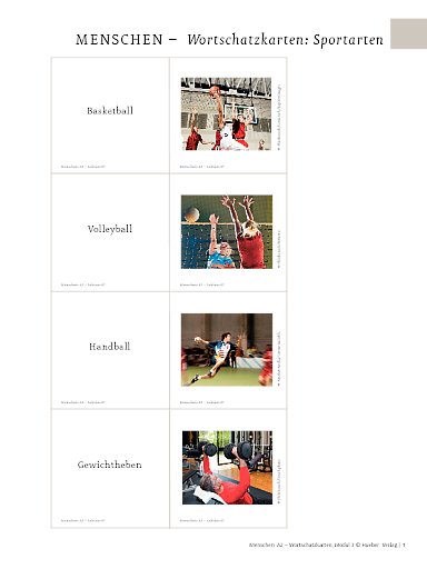 Wortschatzkarten