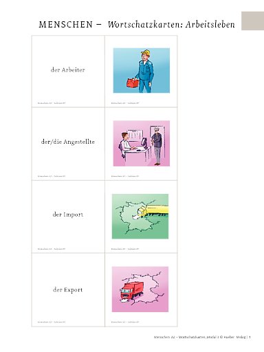 Wortschatzkarten