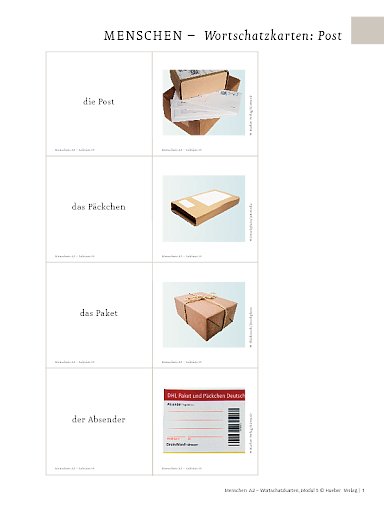 Wortschatzkarten