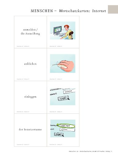 Wortschatzkarten