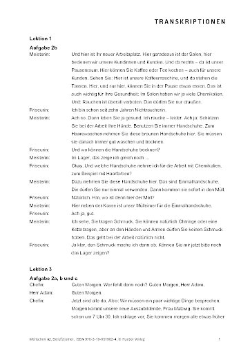 Transkriptionen