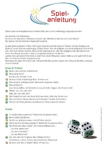 Spielanleitung