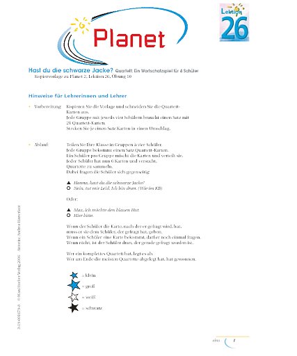 Hast du die schwarze Jacke?