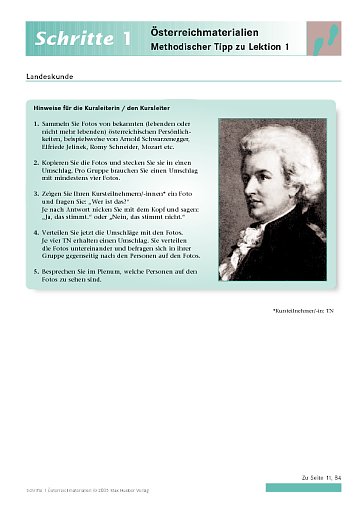 Landeskunde-Tipp: Berühmte Persönlichkeiten