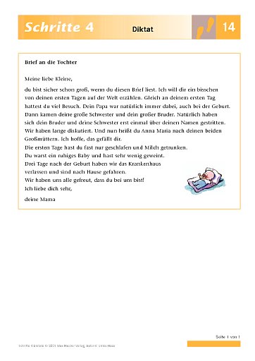 Lektion 14: Diktat