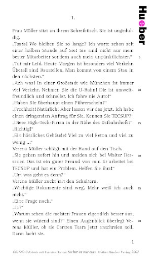 Lesehefte: Krimis mit Carsten Tsara