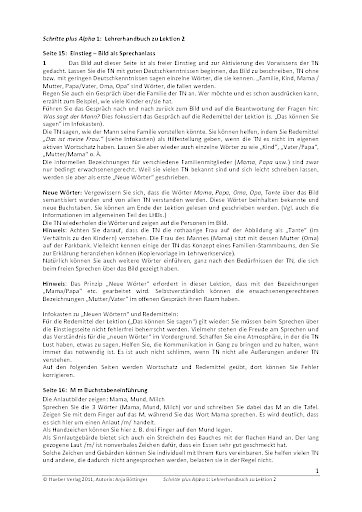Lehrerhandbuch