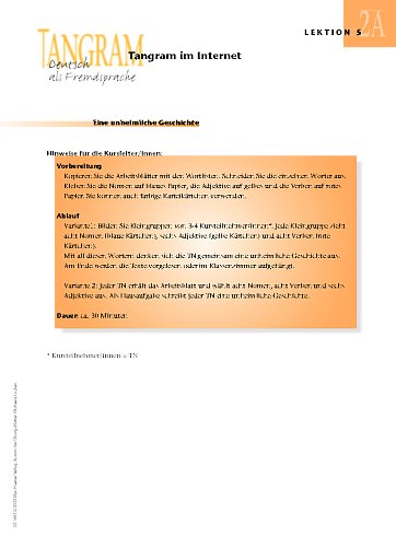 Eine unheimlicheGeschichte