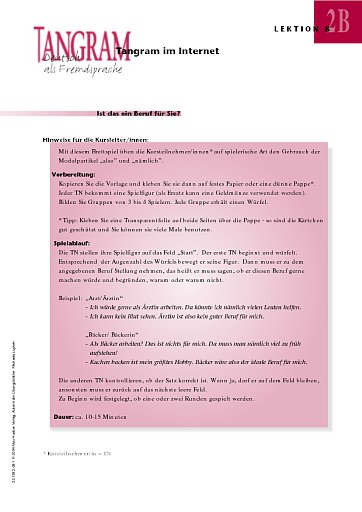 Ist das ein Beruf für Sie?