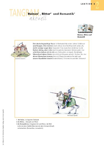 Ruinen, Ritter und Romantik