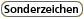 Sonderzeichen