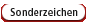 Sonderzeichen