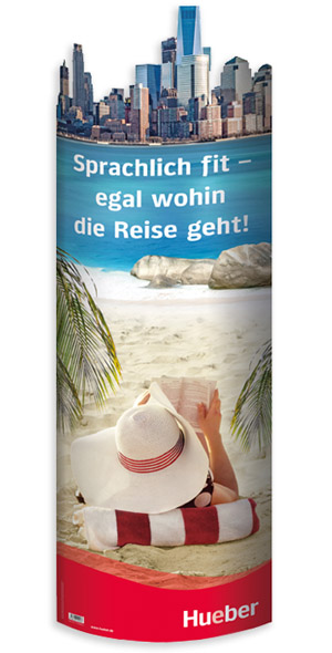 Ellipsenplakat Urlaub