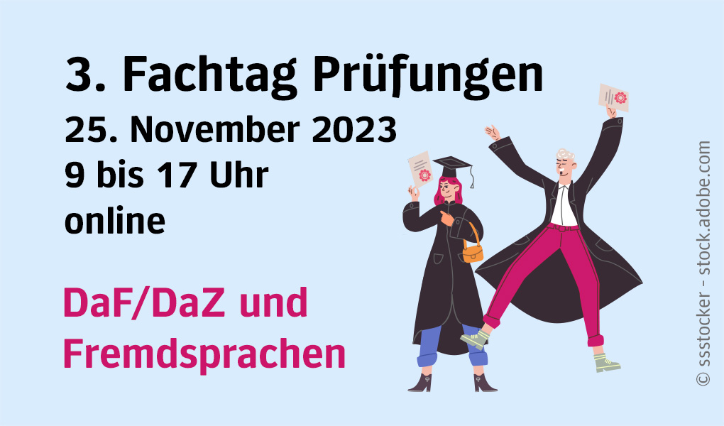 Illustration zeigt Figuren mit Akademikerhut