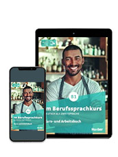 Im Berufssprachkurs interaktive Version auf Tablet und Smartphone